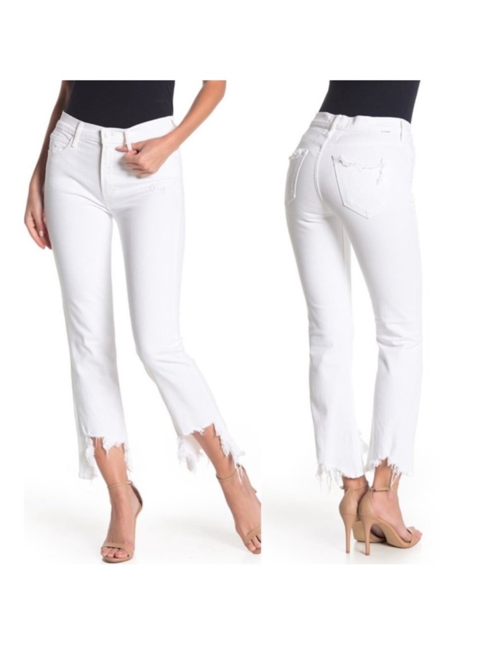 Mother The Dutchie Jaw Ankle Almost Innocent Jeans